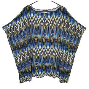NWT J. Jill Wearever One Size Poncho Top Tunic